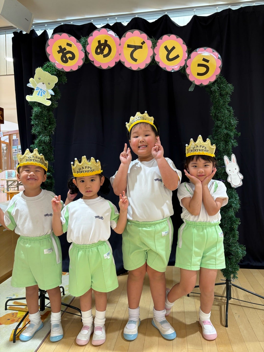 幼児組　10月誕生会