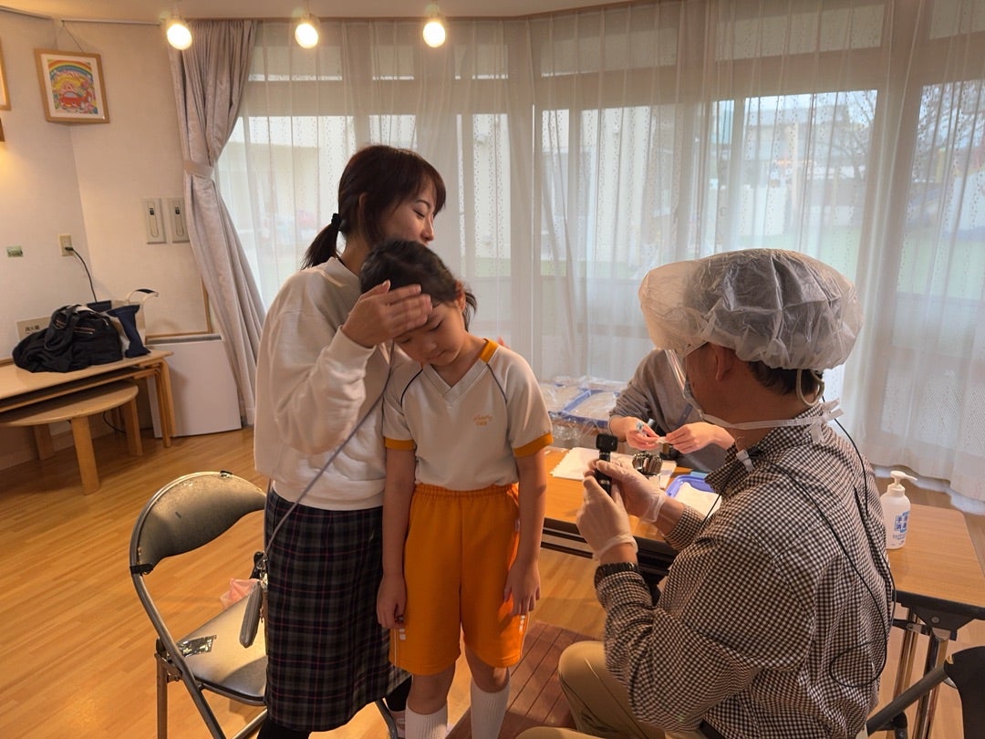 七五三でお参りに行ったよ！【年中】　　耳鼻科検診があったよ！