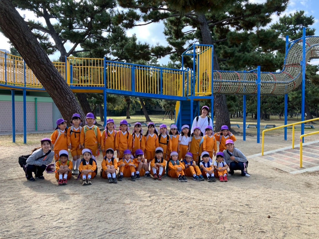 年長組　遠足　浜寺公園に行ったよ！