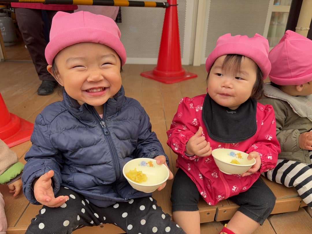 焼き芋大会があったよ！