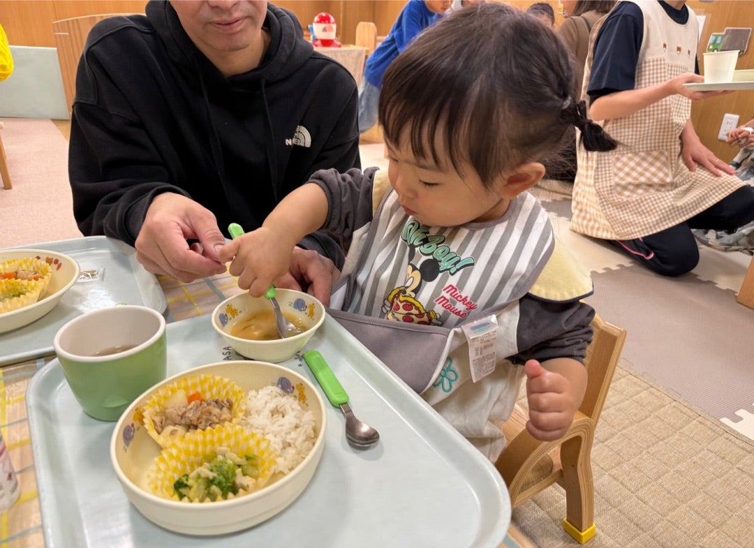 はつね組　保育参観・給食試食会