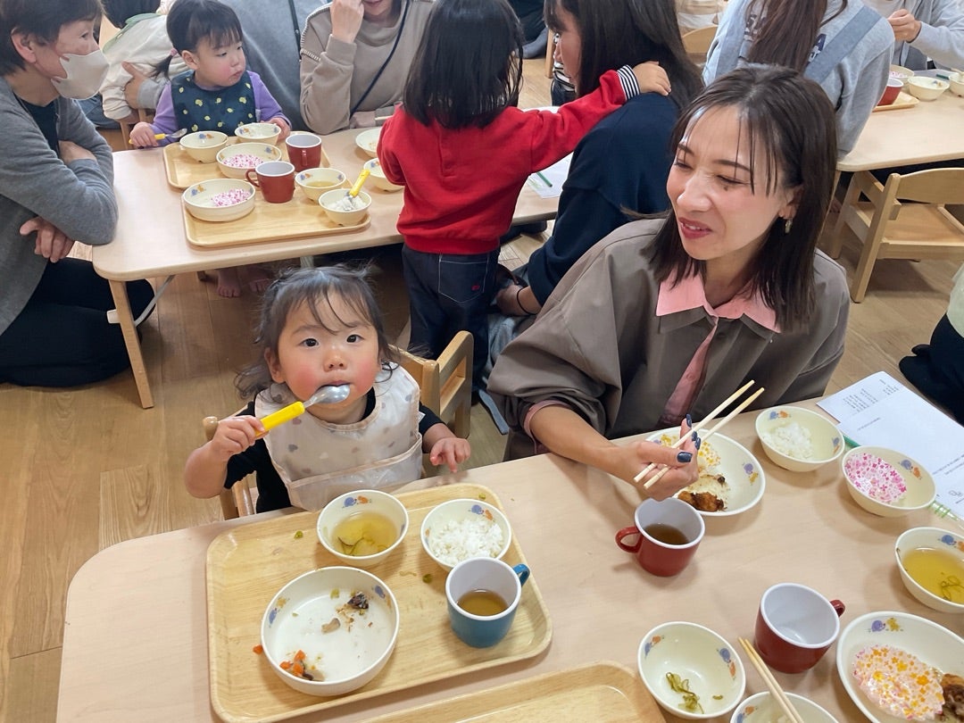 ☆あかね組　参観日、給食試食会☆