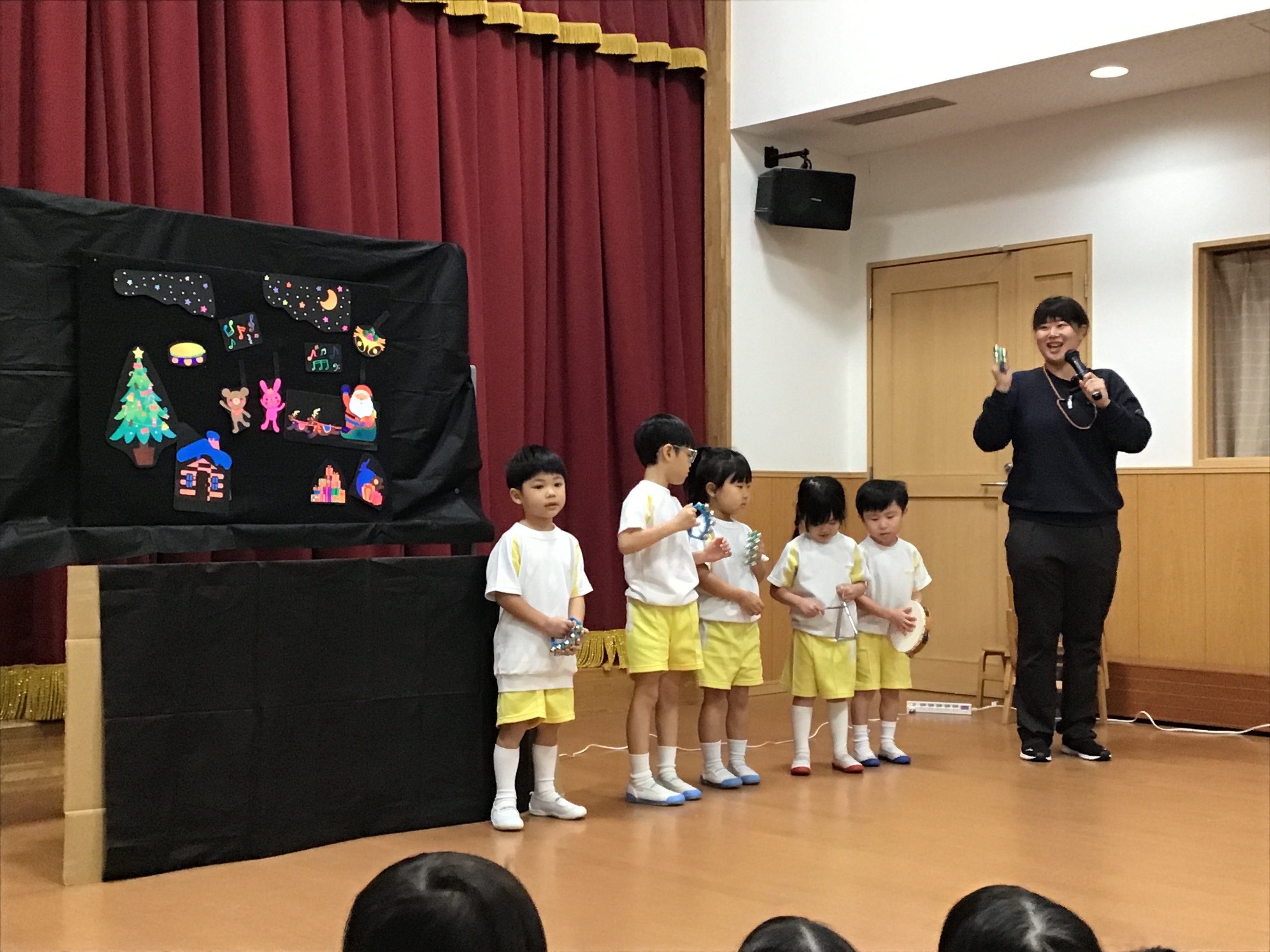 クリスマス会があったよ！