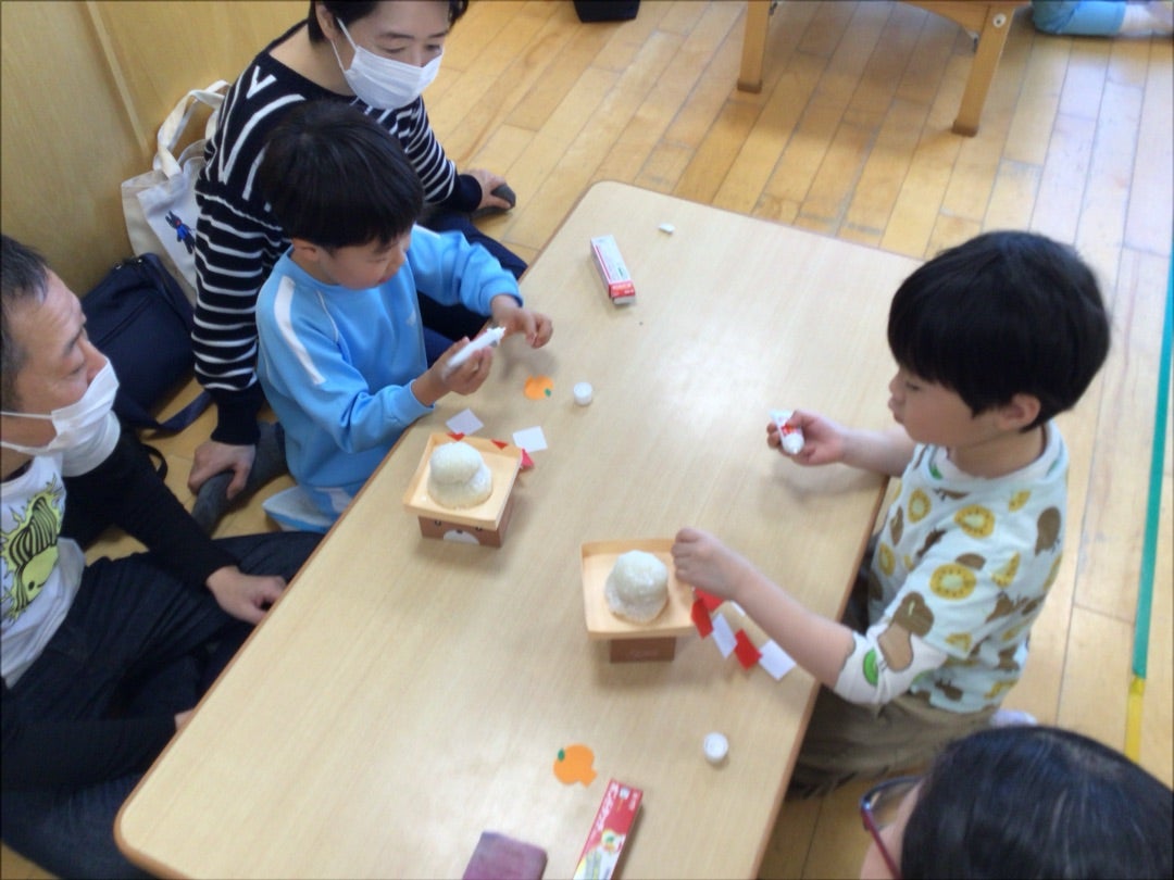 ☆鏡餅づくりをしよう☆