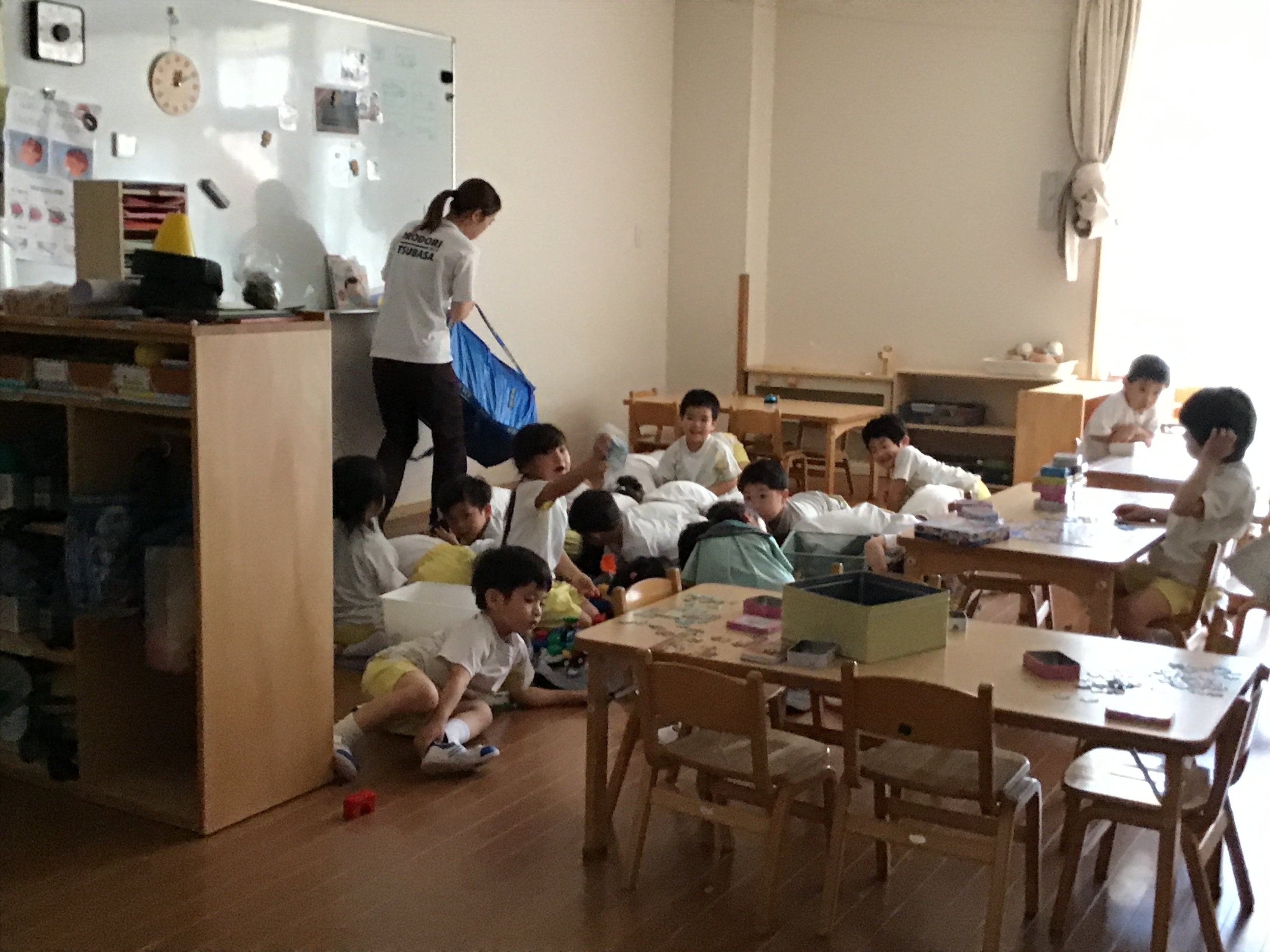 避難訓練があったよ