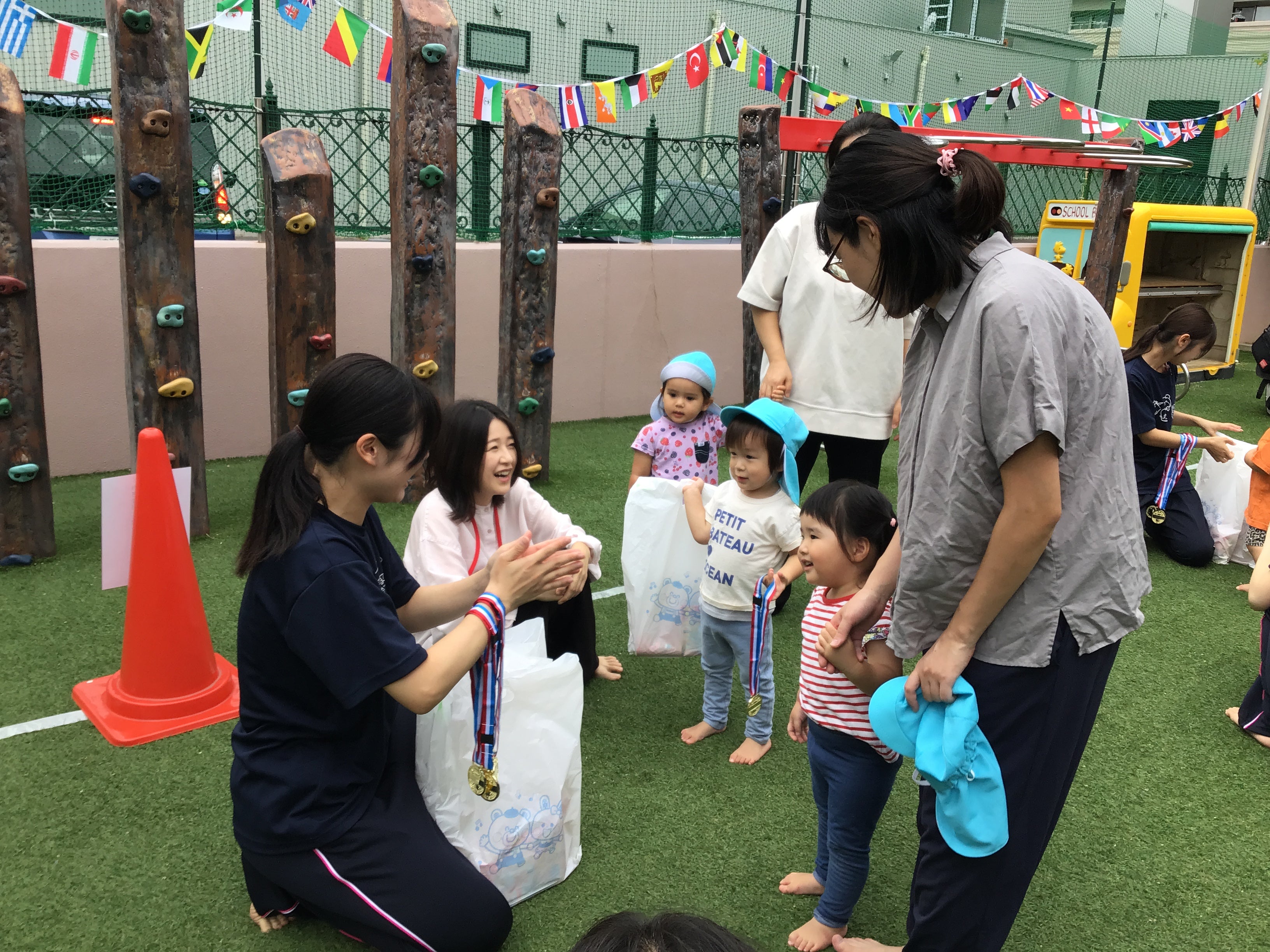 親子ふれあい運動遊び会があったよ