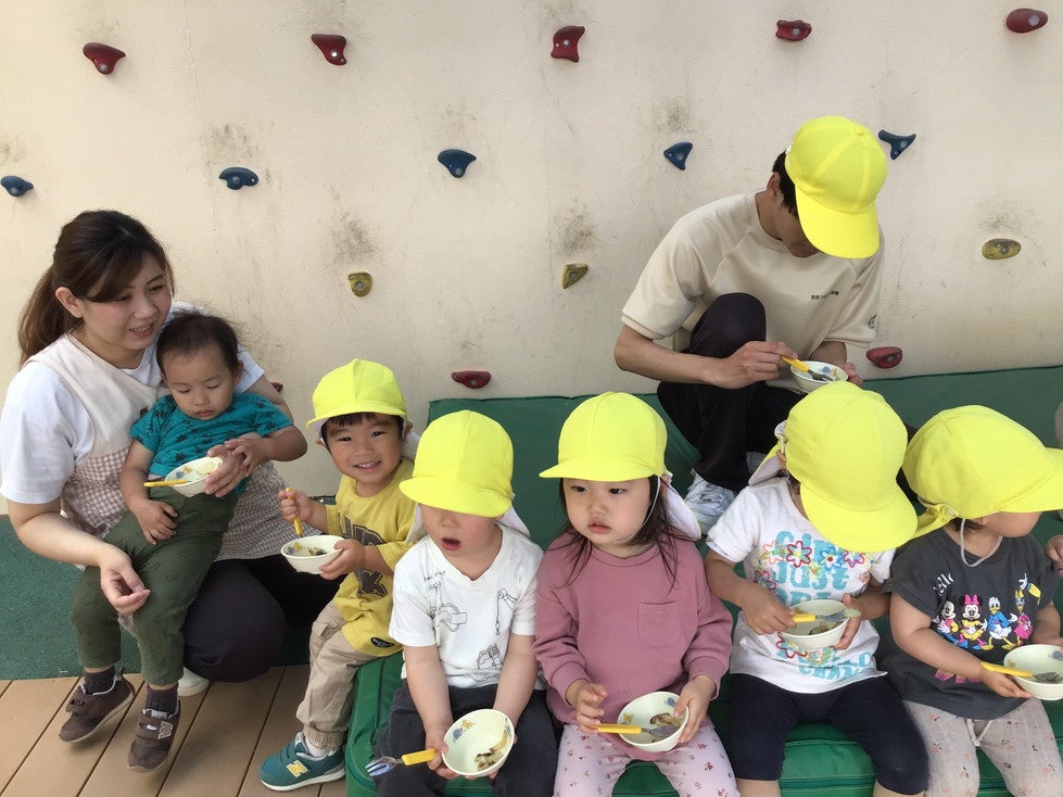 令和5年度　５月の【園で遊ぼうがあったよ！】　玉ねぎバーベキューがあったよ！