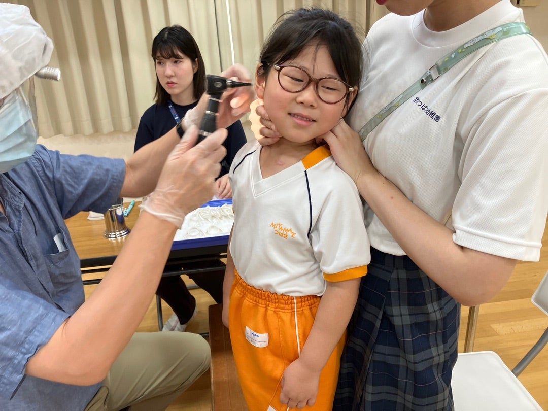 耳鼻科健診があったよ★