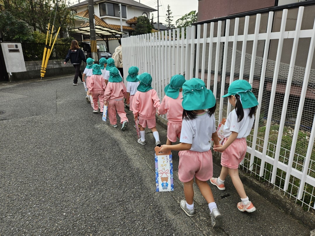 ゆうねぐみ☆七五三詣り☆