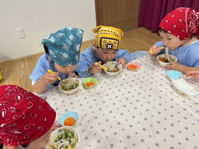 七夕そうめんクッキング☆