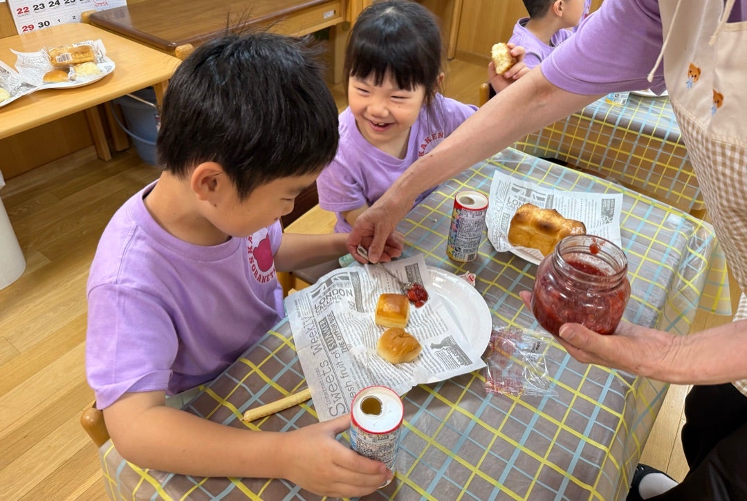 〜お泊まり保育〜朝ごはん